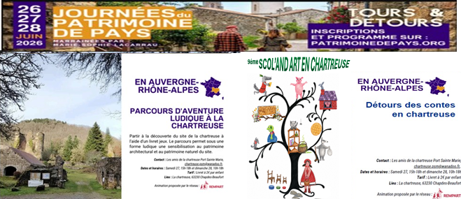 Les journée du patrimoine de pays
